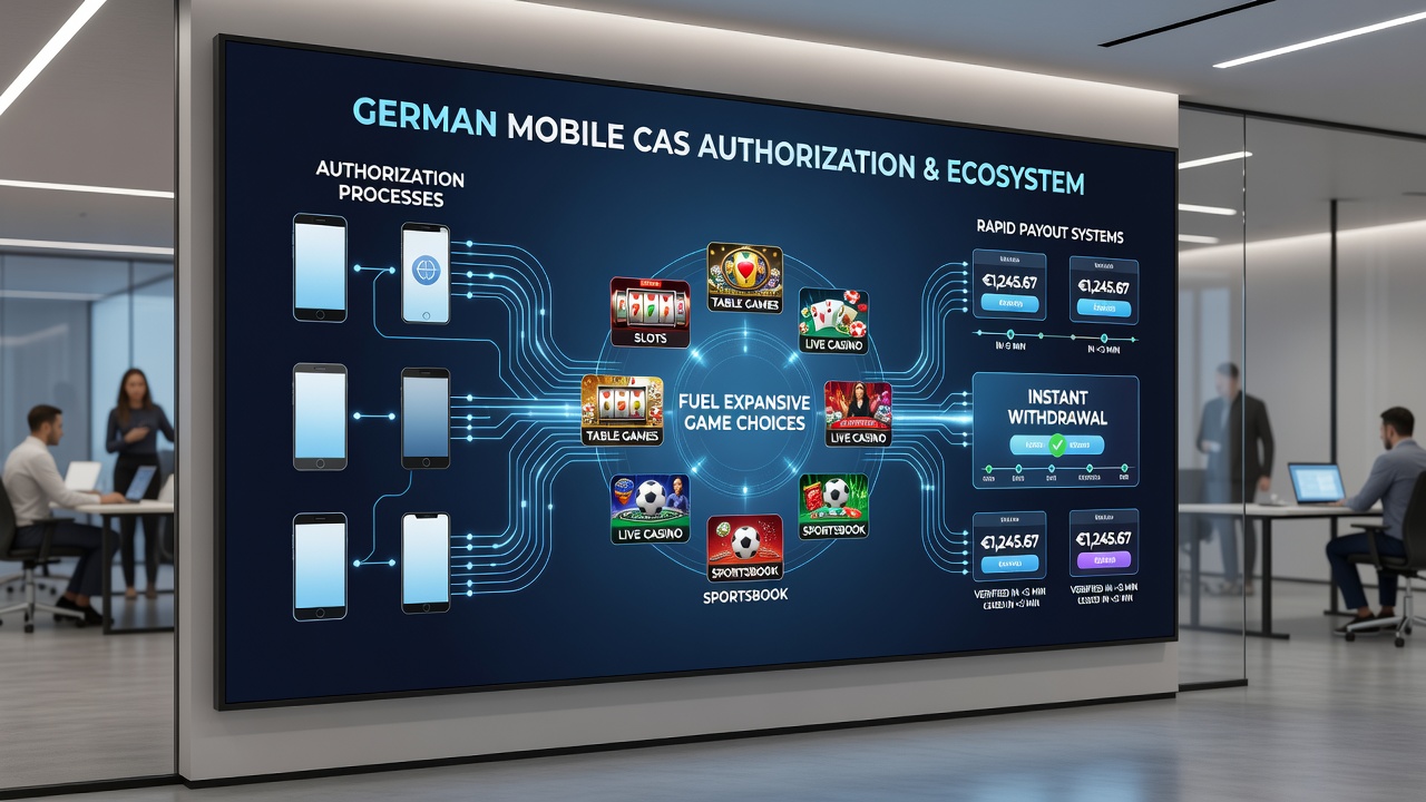 Schnelle Auszahlungssysteme und erweiterte Spielauswahl in deutschen Mobile-Casinos