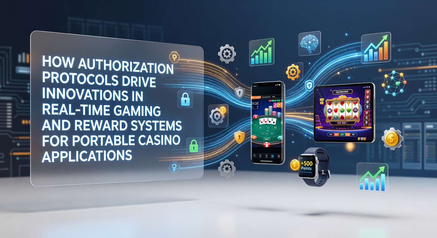Darstellung moderner Autorisierungsprotokolle in mobilen Casino-Anwendungen mit Fokus auf Echtzeit-Sicherheit und Belohnungssysteme