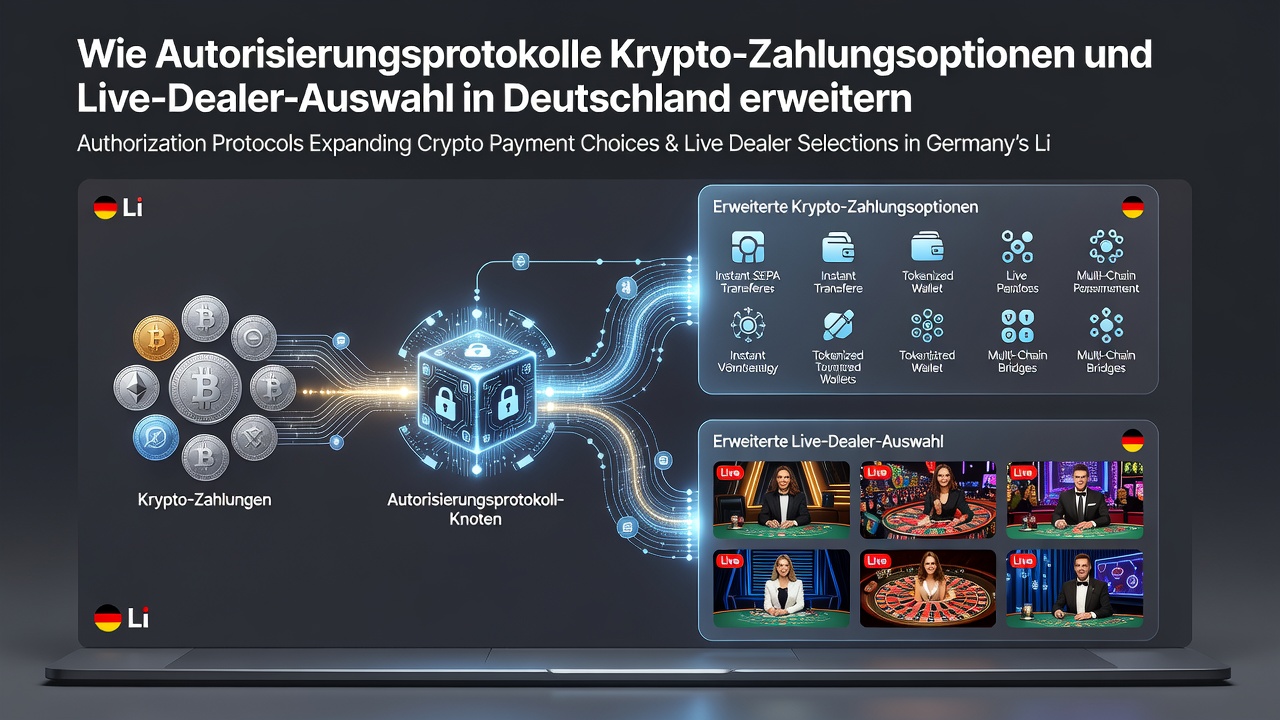 Live-Dealer-Tische und Krypto-Zahlungen in lizenzierten mobilen Casino-Apps