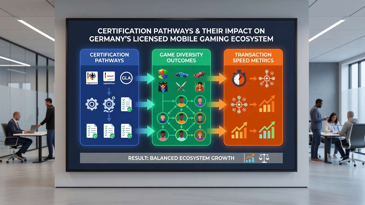 Transaktionsfluss in zertifizierten mobilen Casinos