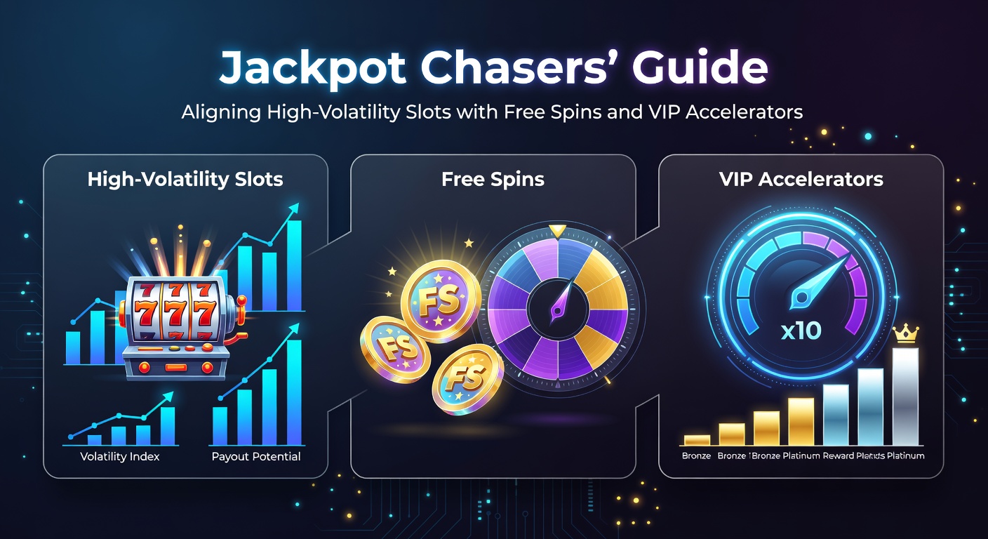 VIP-Level-Balken mit steigenden Boni, Freispielen und Jackpot-Symbolen