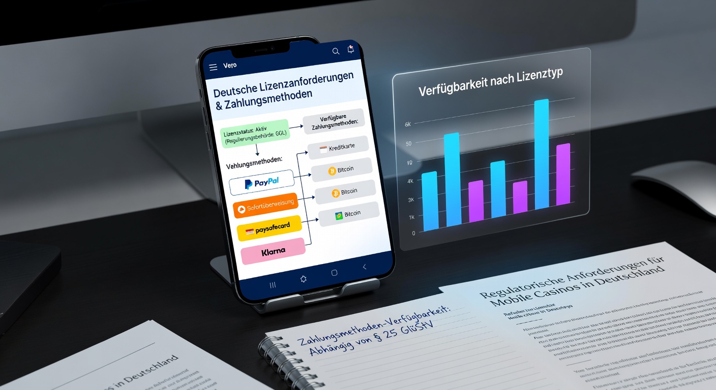 Darstellung der Lizenzprüfung für mobile Casino-Apps in Deutschland