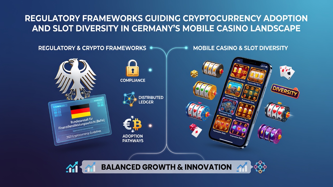 Regulatorische Rahmen für Krypto-Adoption und Slot-Vielfalt in deutschen mobilen Casinos